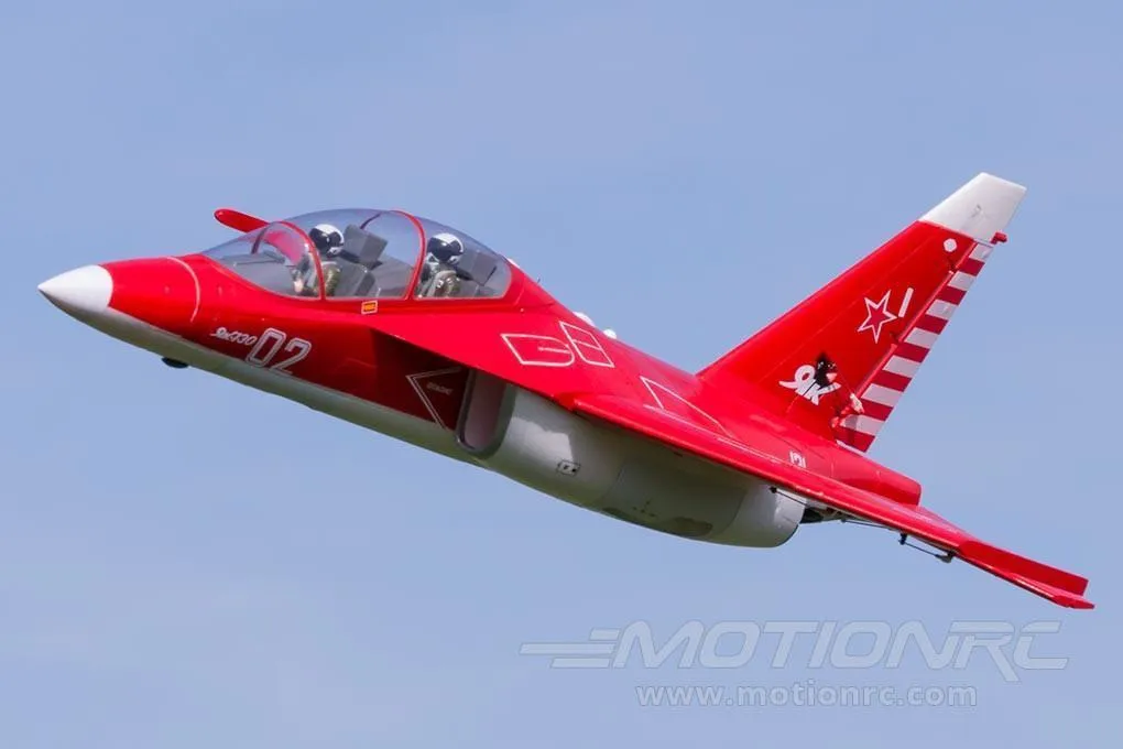 Freewing Yak-130 Red High Performance 70mm EDF Jet - PNP