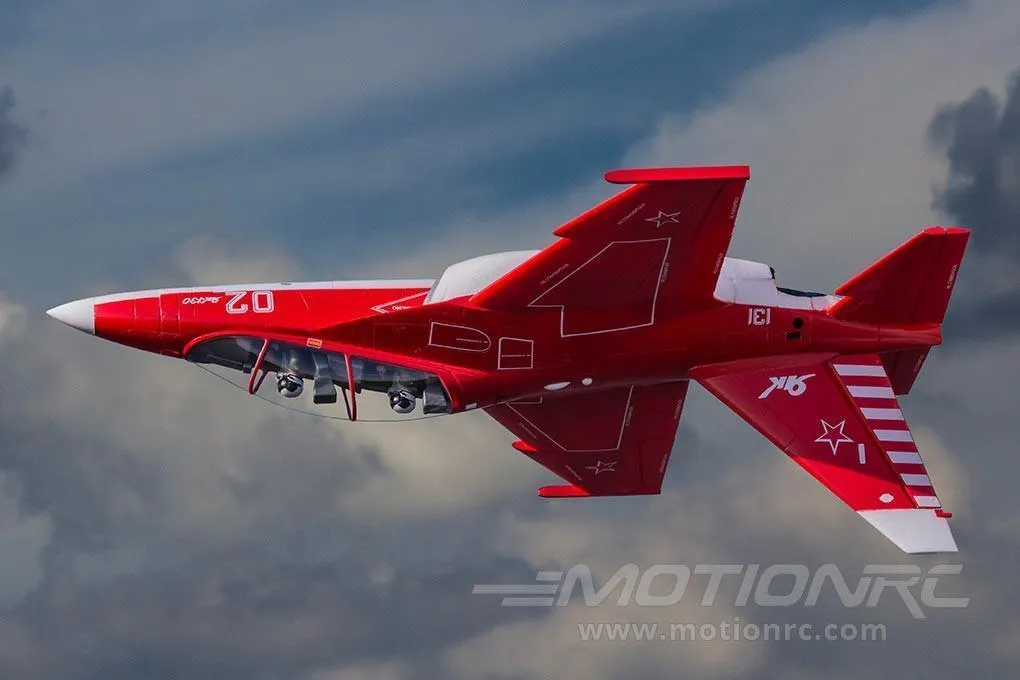 Freewing Yak-130 Red High Performance 70mm EDF Jet - PNP