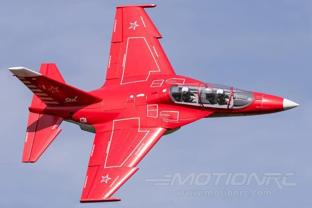 Freewing Yak-130 Red High Performance 70mm EDF Jet - PNP