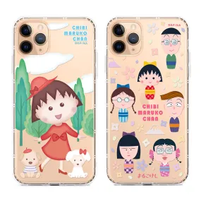 GARMMA Chibi Maruko-chan Shockproof Air Barrier TPU Soft Back Case Cover