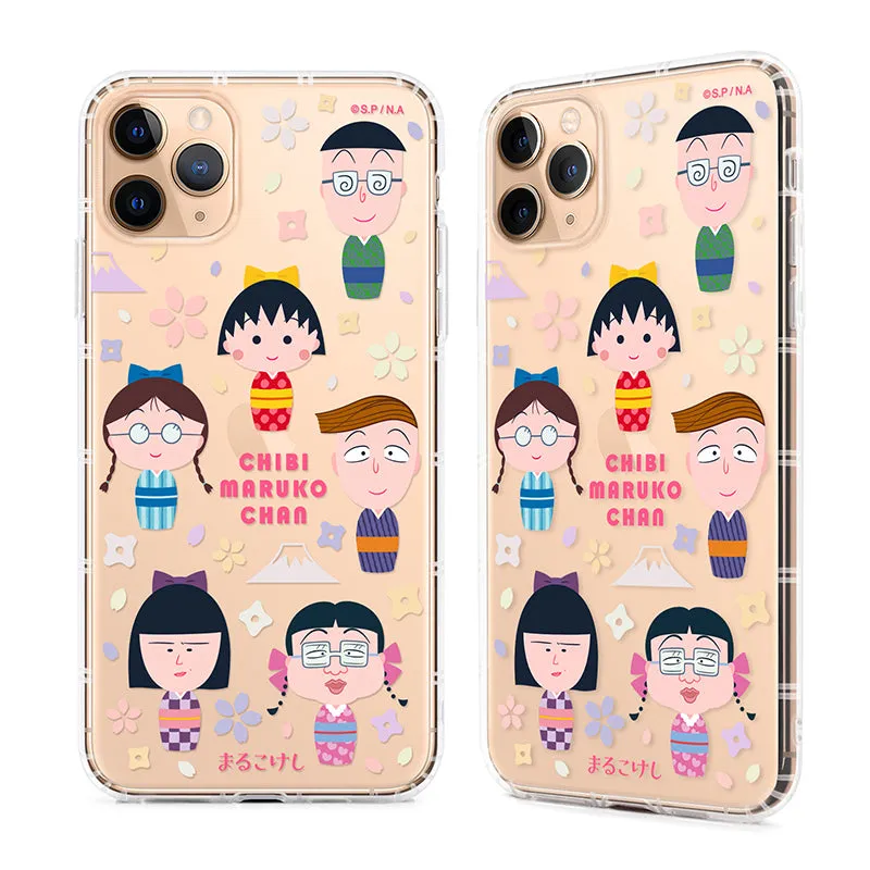 GARMMA Chibi Maruko-chan Shockproof Air Barrier TPU Soft Back Case Cover