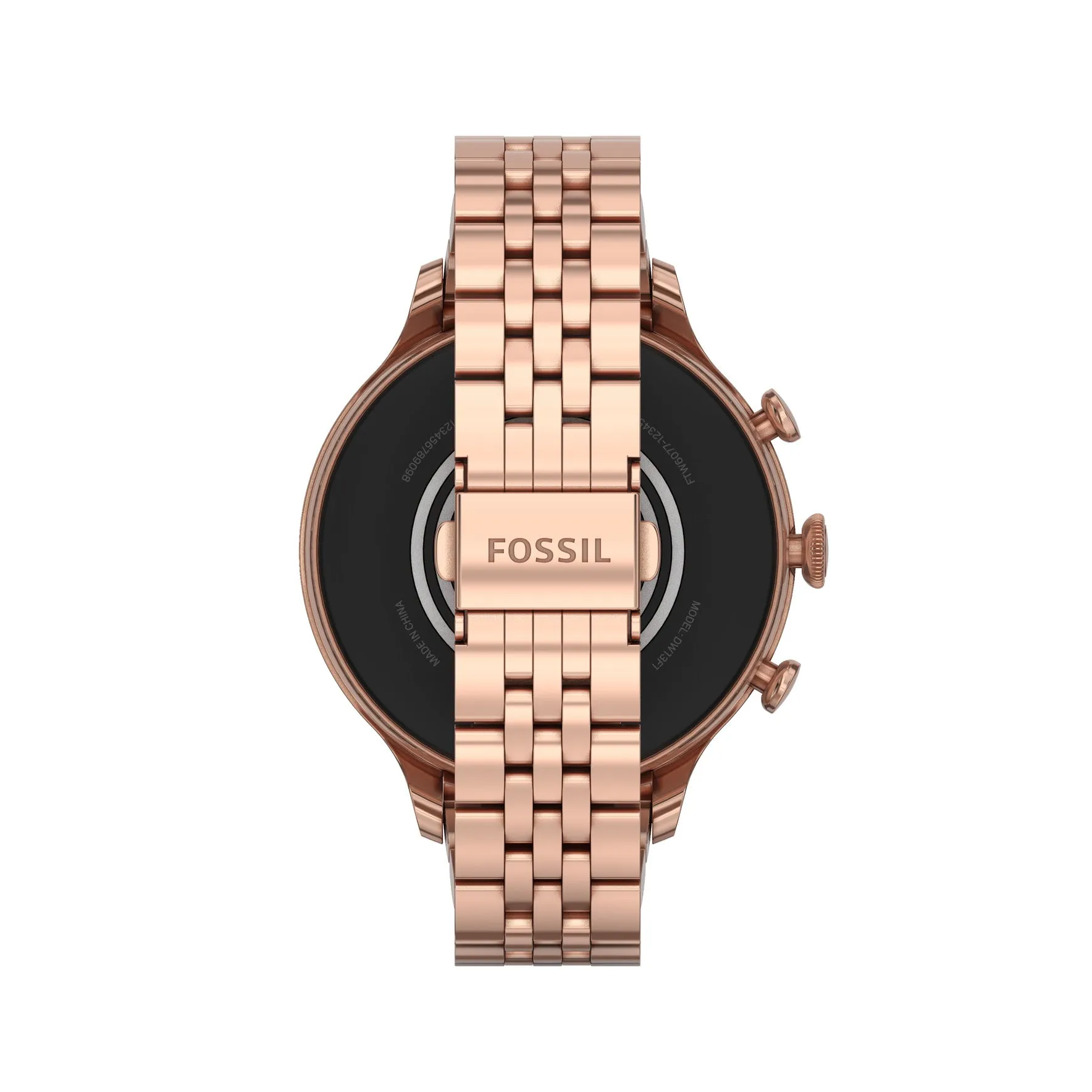 Gen 6 Smartwatch Rose Gold-Tone Stainless Steel FTW6077