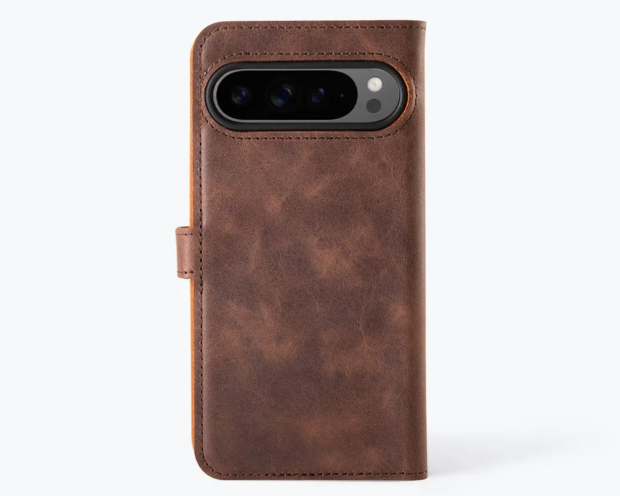 Google Pixel 9 Pro XL - Vintage Leather Wallet