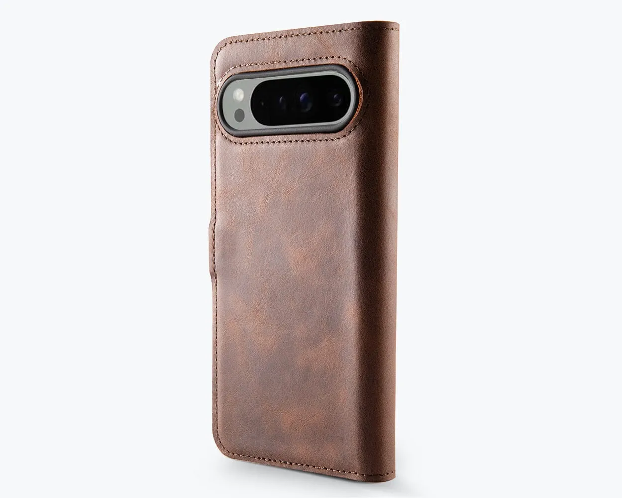 Google Pixel 9 Pro XL - Vintage Leather Wallet