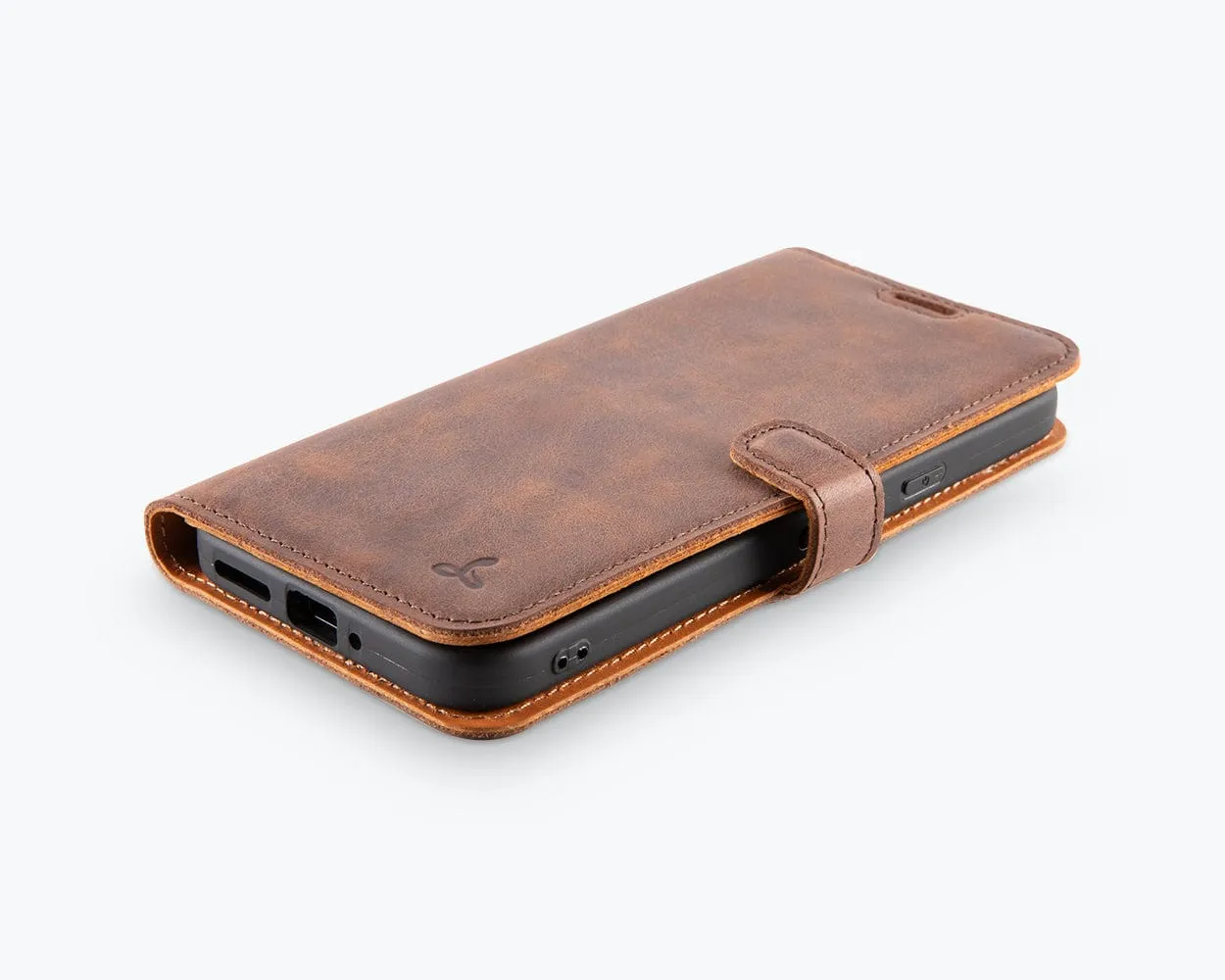 Google Pixel 9 Pro XL - Vintage Leather Wallet