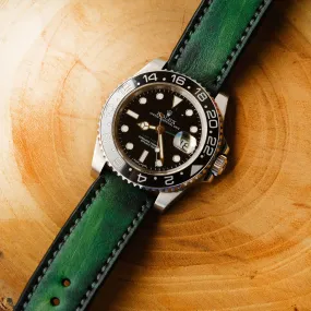 Green Leather Rolex Straps