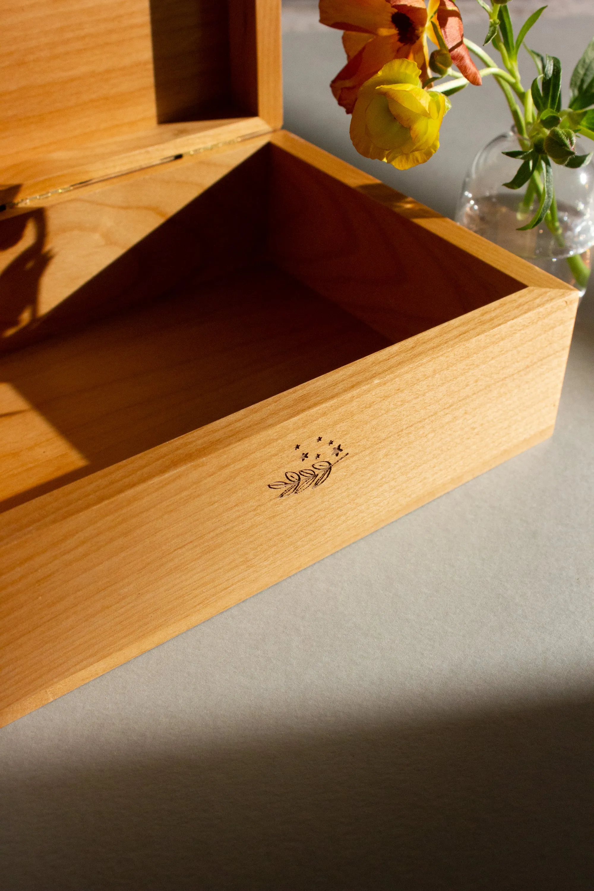 Grow, Swim, Fly Keepsake Box