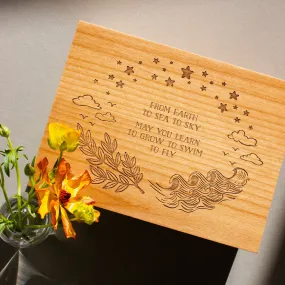 Grow, Swim, Fly Keepsake Box