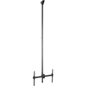 High Ceiling TV Mount - 8.2 to 9.8ft Long Pole - TV Ceiling Mount - Full Motion TV Mount - Heavy Duty Steel - For VESA Mount TVs 32 to 70in (up to 110lb/50 kg) - Ceiling Mount