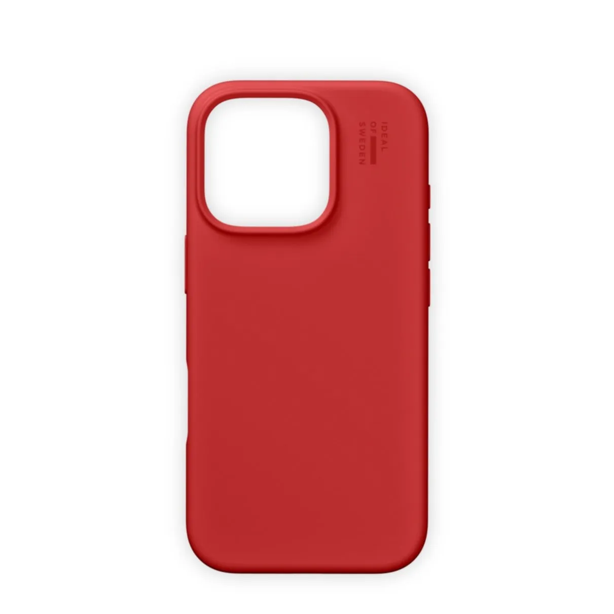 iDeal of Sweden - iPhone 16 Pro Max MagSafe Silicone Case Case Recycled (IDSICMS-I2467P-83) - Red