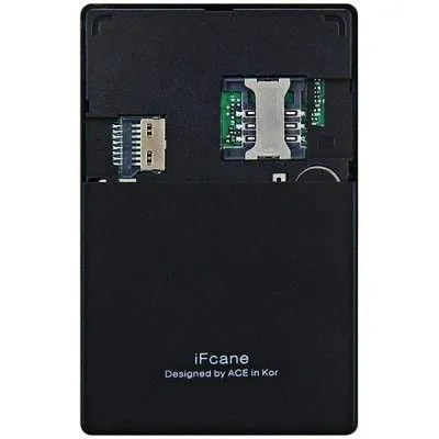 iFcane E1 Ultra Slim Credit Card Size Mobile Phone ** FREE MICRO SD CARD READER WORTH 100/- **