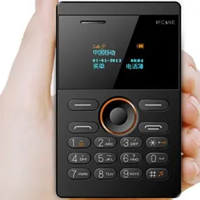 iFcane E1 Ultra Slim Credit Card Size Mobile Phone ** FREE MICRO SD CARD READER WORTH 100/- **