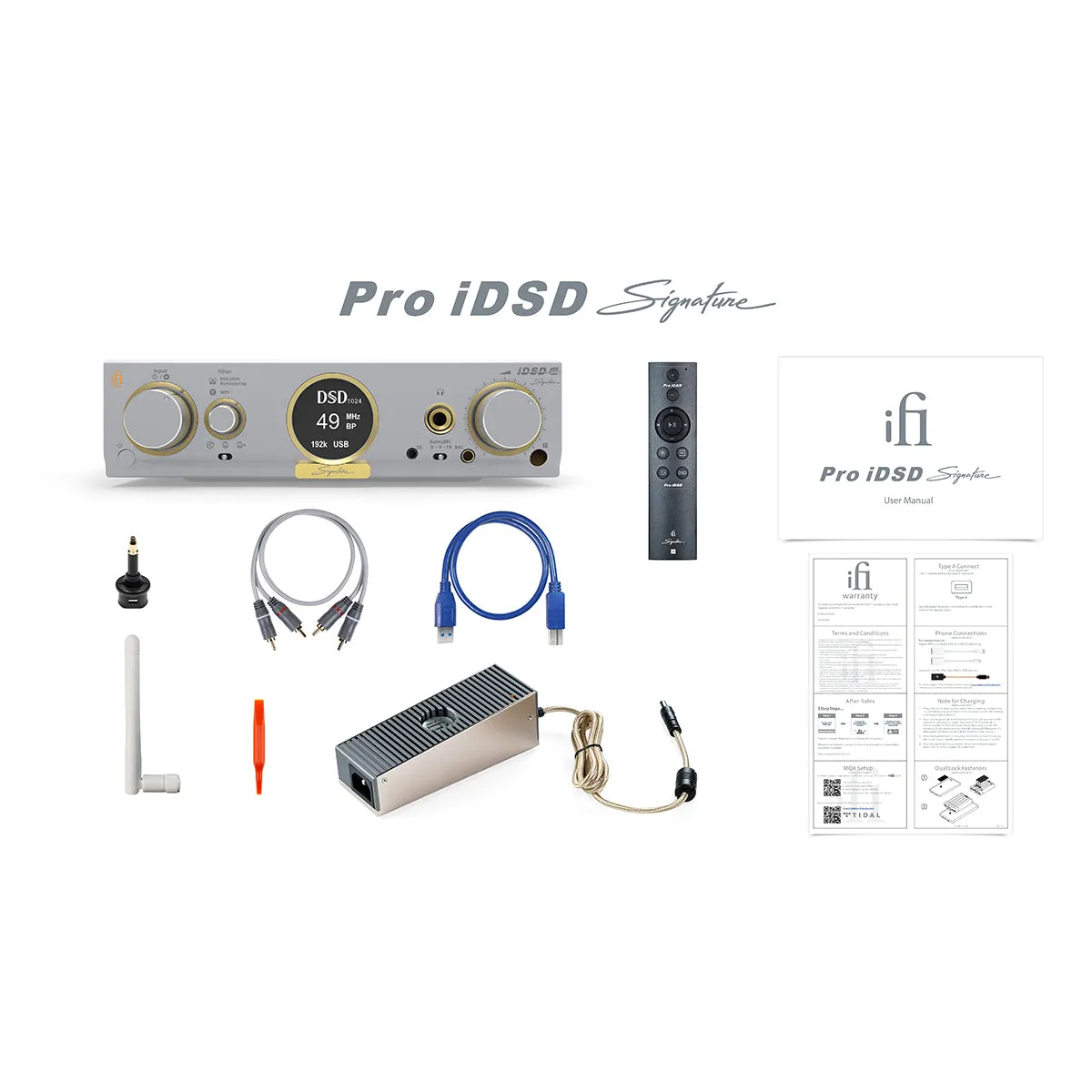 iFi Pro iDSD Signature DAC/amp and Streamer (B-Stock Factory Refurbished)