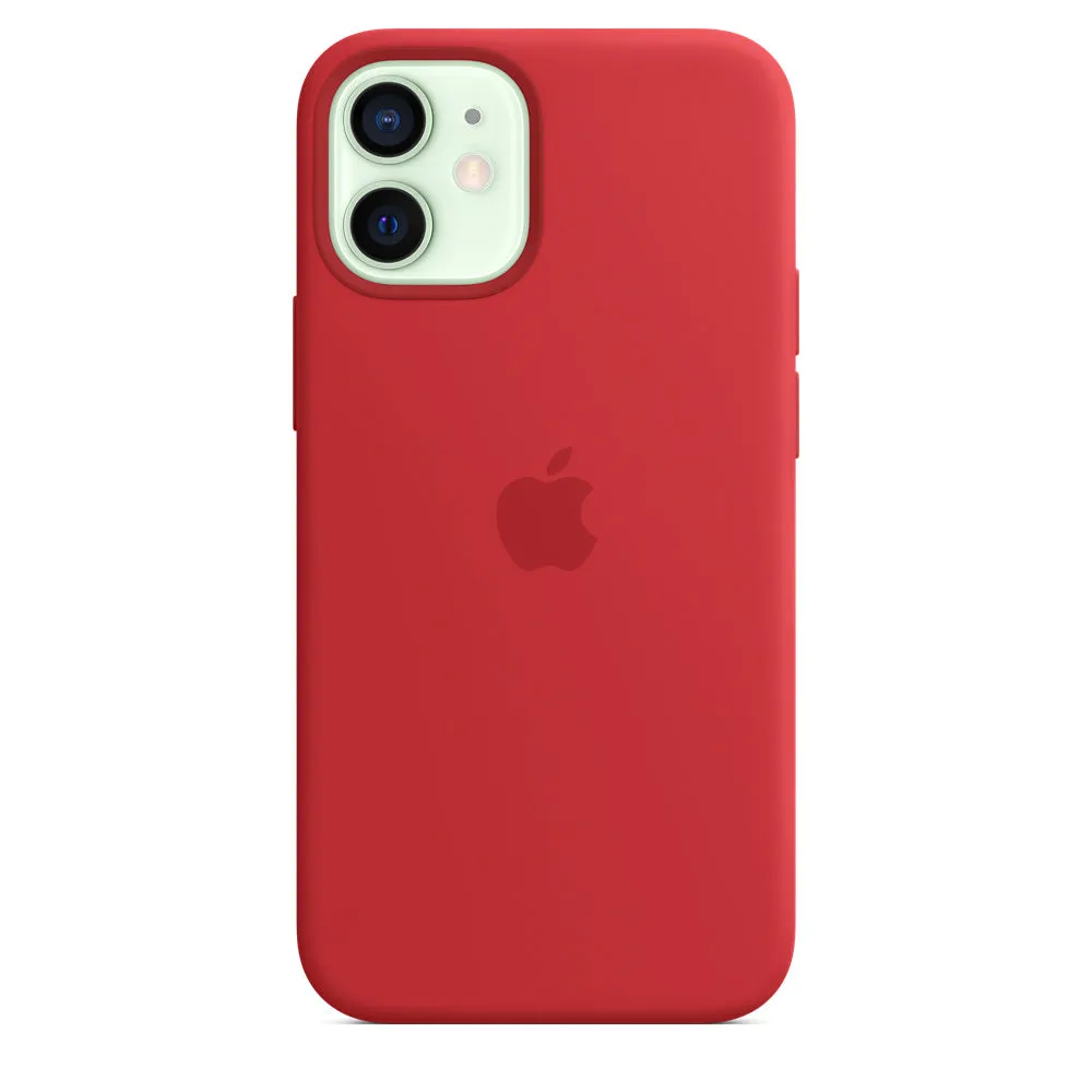 iPhone 12 mini Leather Case with MagSafe (PRODUCT)RED