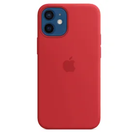 iPhone 12 mini Leather Case with MagSafe (PRODUCT)RED