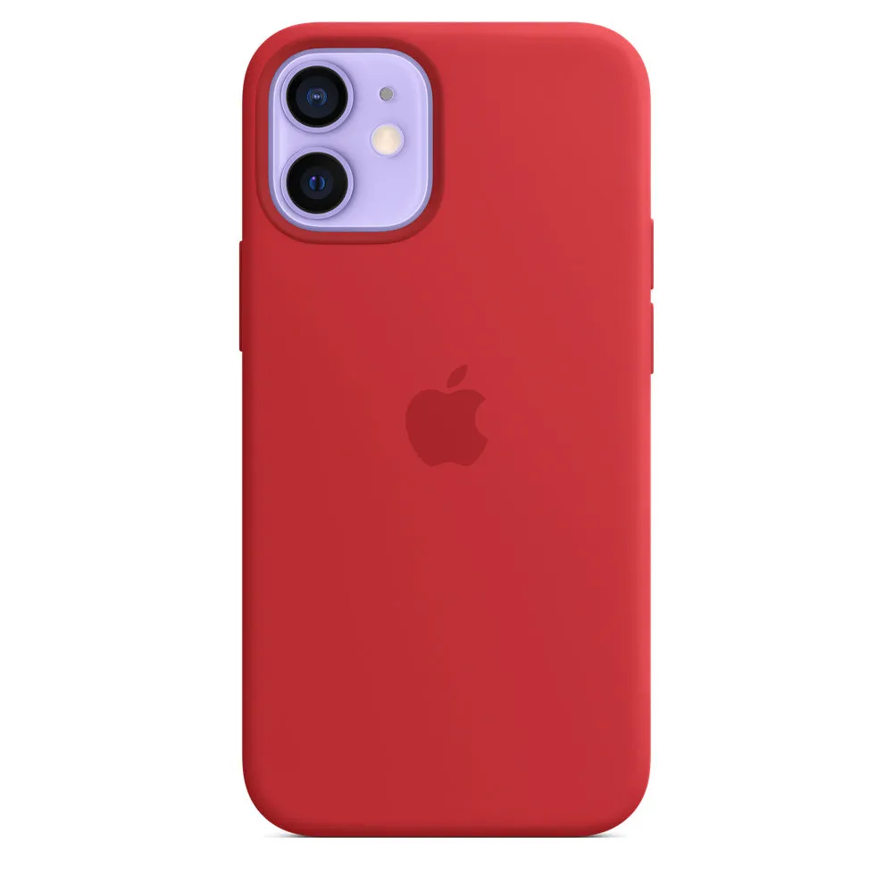 iPhone 12 mini Leather Case with MagSafe (PRODUCT)RED