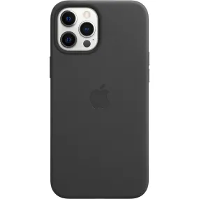 iPhone 12 Pro Max Leather Case with MagSafe - Black