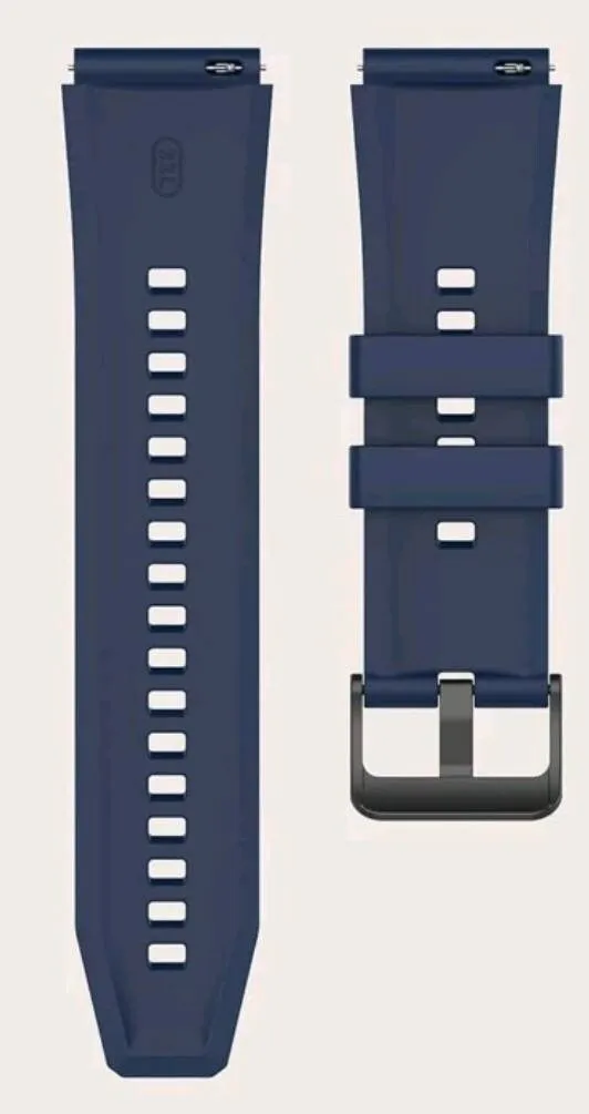 Jewellery - Watch Strap - silicone dusty blue