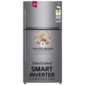 LG GR-H812HLHM 592 L 1 Star Frost Free Inverter Wi-Fi Double Door Refrigerator (Platinum Silver3, With Hygiene Fresh  & Door Cooling )