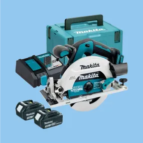 Makita Cordless Circular Saw W/Batteries & Charger, DHS680RFJ