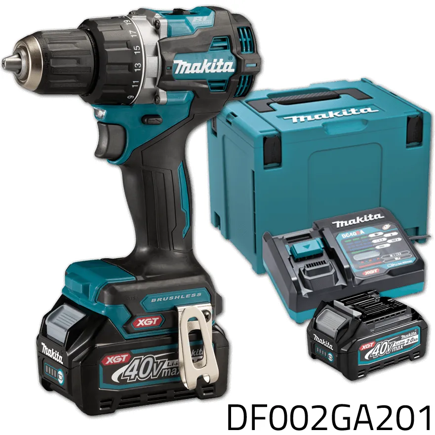 Makita DF002GA201 40V Cordless Brushless Drill (XGT-Series)