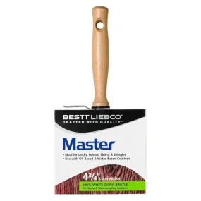 Master 4-3/4 In. Flat Stain Brush No.123