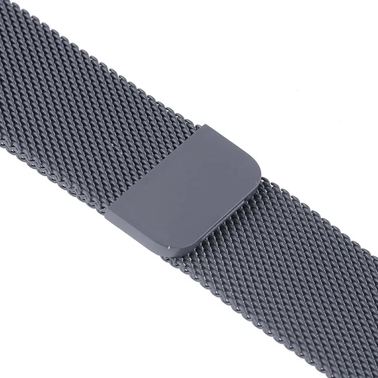 Milanese Loop Magnetic Stainless Steel Watch Band for Apple Watch Series 10 42mm / 9&8&7 41mm / SE 3&SE 2&6&SE&5&4 40mm / 3&2&1 38mm(Dark Gray)