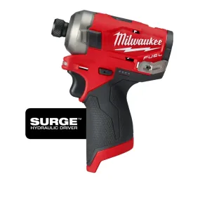 Milwaukee 2551-80 M12 FUEL SURGE 1/4" Hex Hydraulic Driver - Bare Tool - Recon