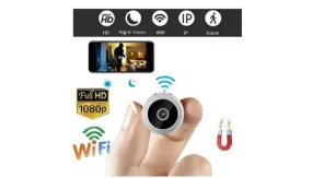 Mini Hidden Premium HD 1080P Spy Camera with Motion Detection - Ships Quick!