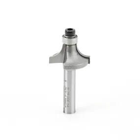 Miniature Corner Rounding Router Bit | 1⁄4 Radius x 13⁄16 Dia x 3⁄8 x 1⁄4" Shank | M12RW64 | 738685920640