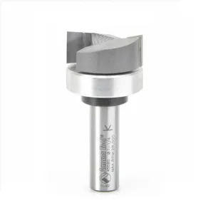 Mortising Straight Plunge Router Bit | 2 Flute | 1 1⁄4 Dia x 1⁄2 x 1⁄2"Shank with Upper BB | 45590 | 738685455906