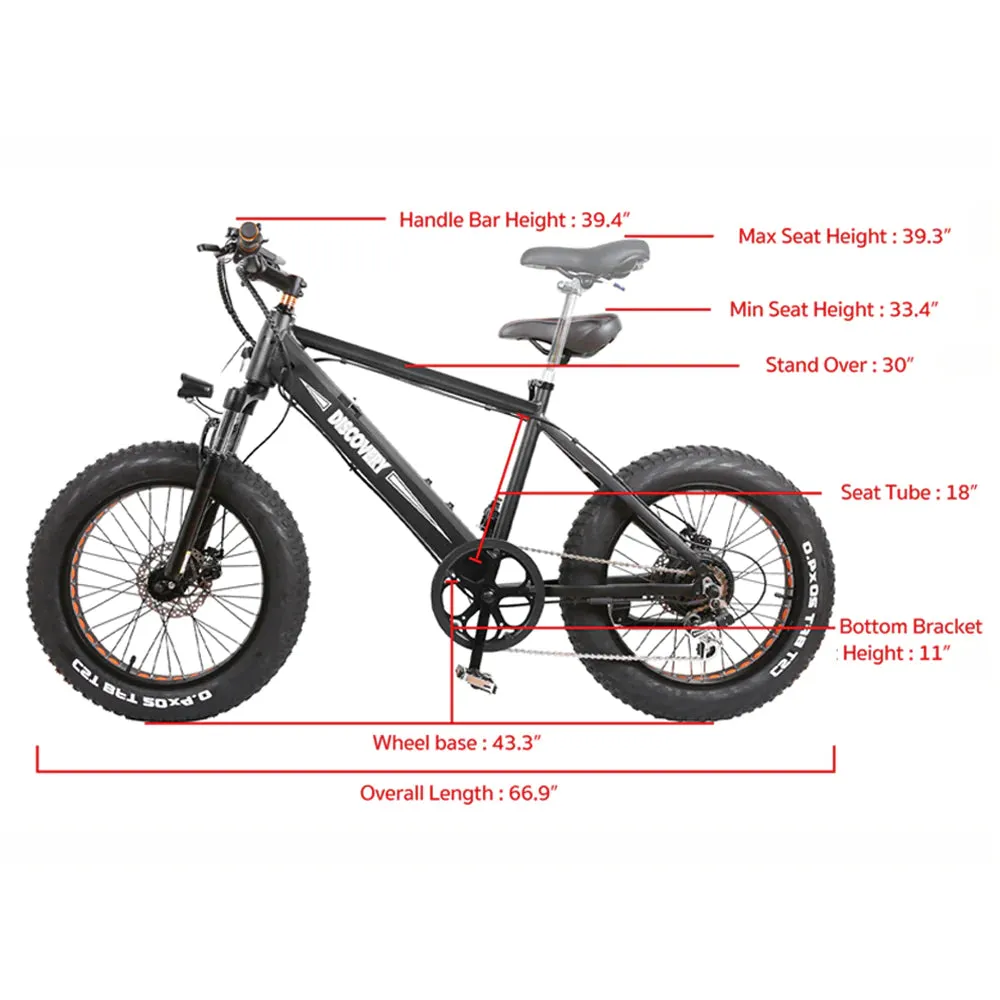 Nakto Discovery Fat Tire Electric Bike