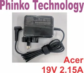 NEW Replacement Charger For Acer Aspire One 8.9" 10.1" Notebook 19V 2.15A 40W