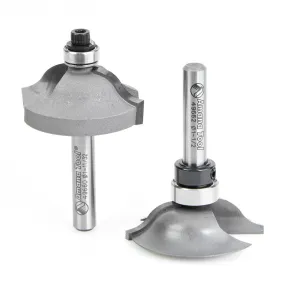 Ogee Stile & Rail Router Bit | 2 Piece 1⁄4" Shank Set | 49663 | 738685496633