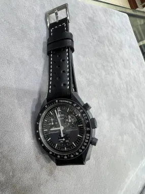 Omega moonswatch leather strap