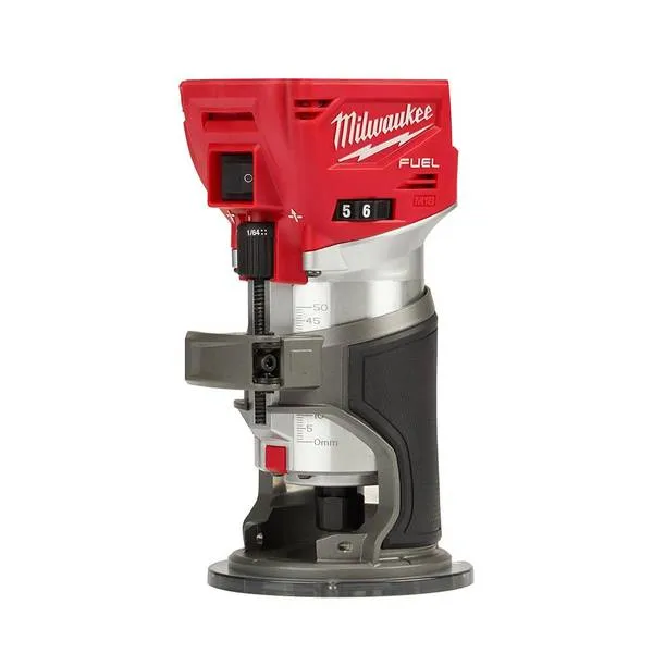 Open Box - Milwaukee M18 FUEL 1.25 hp Cordless Compact Router 18 volt 31000 rpm