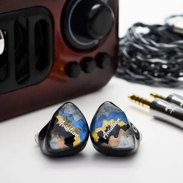 Open Box QoA Aviation 3 Knowles BA 1 DD Hybrid IEMs (Ships Only to Japan)