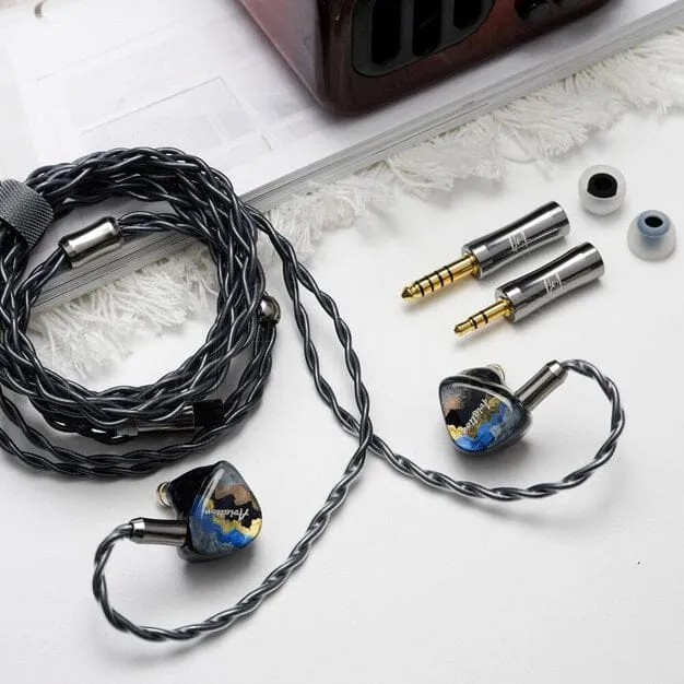 Open Box QoA Aviation 3 Knowles BA 1 DD Hybrid IEMs (Ships Only to Japan)