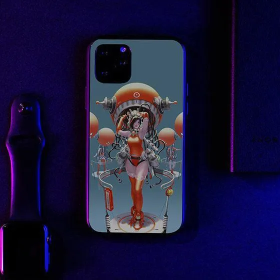 Orange LED Case for iPhone