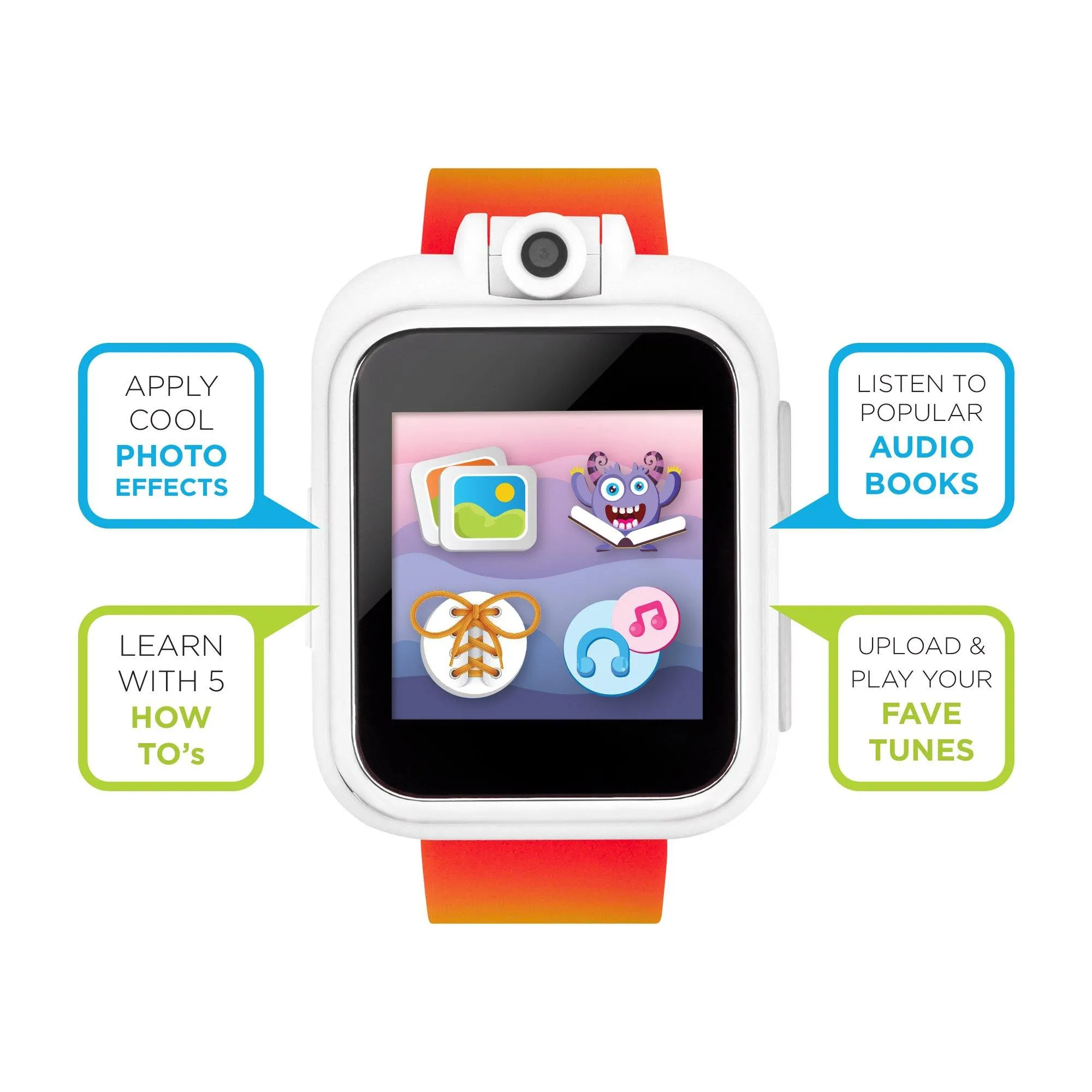 PlayZoom 2 Kids Smartwatch: Rainbow Print