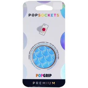 PopSockets PopGrip with Swappable Top - Iridescent Mermaid Pearl Blue