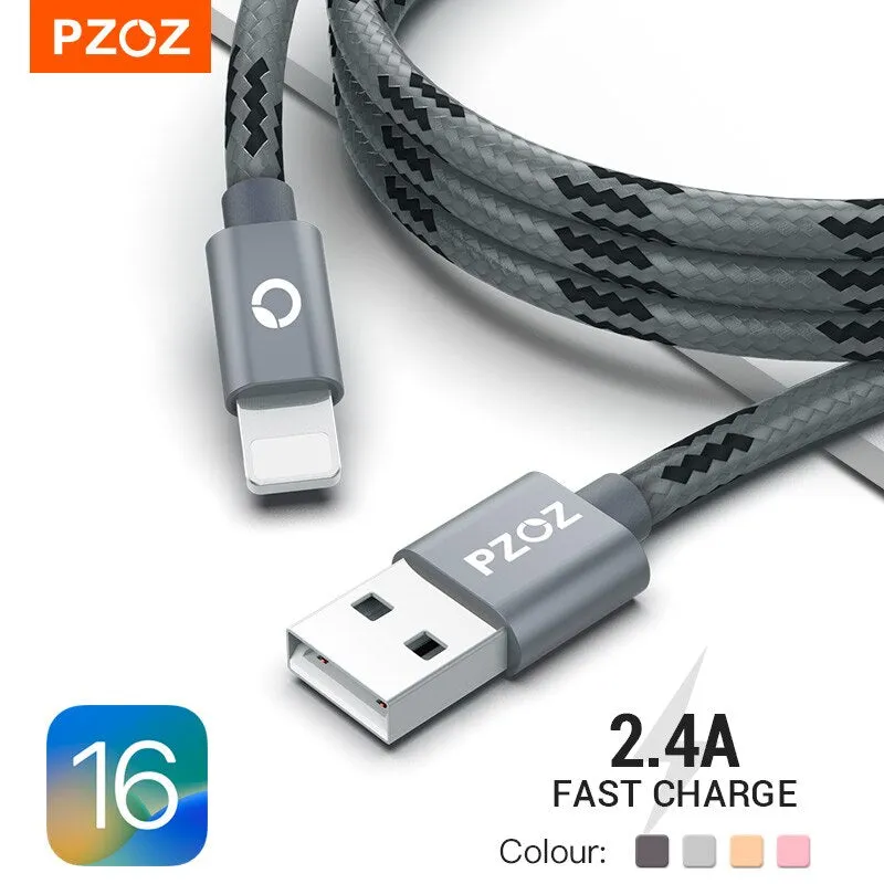 PZOZ Usb Cable For iPhone iPad Fast Charging Cable