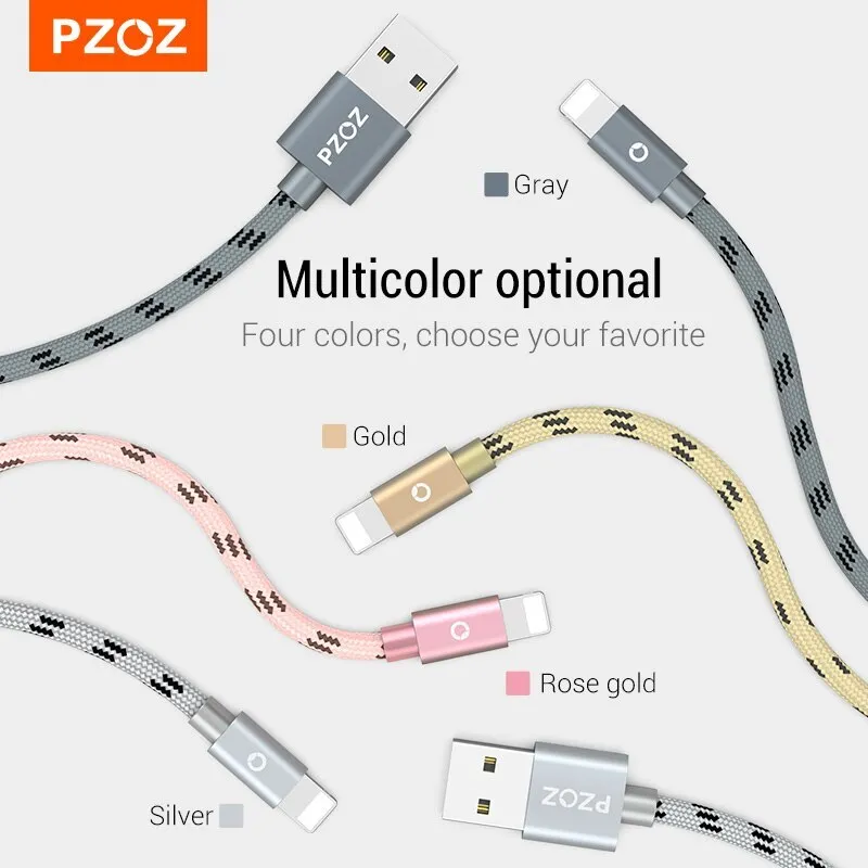 PZOZ Usb Cable For iPhone iPad Fast Charging Cable