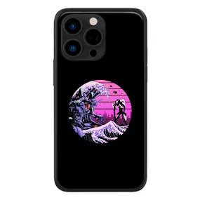 Retro Wave EVA LED Case for iPhone