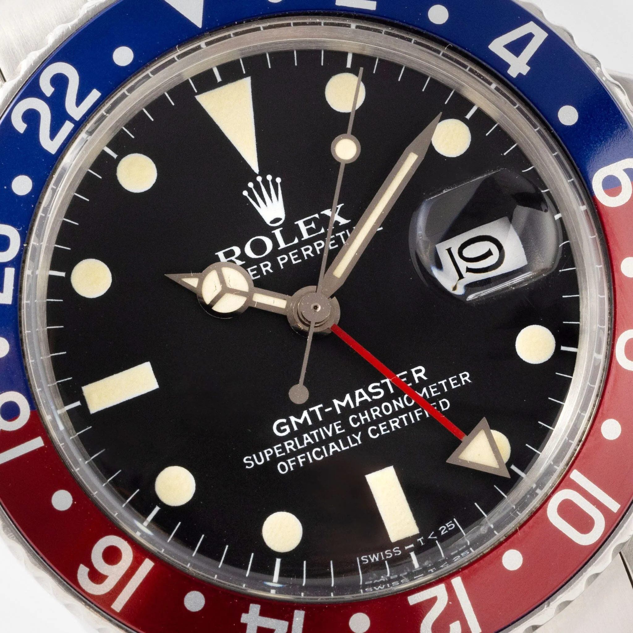 Rolex GMT-Master 16750 Pepsi Matte Dial Box and Papers Set