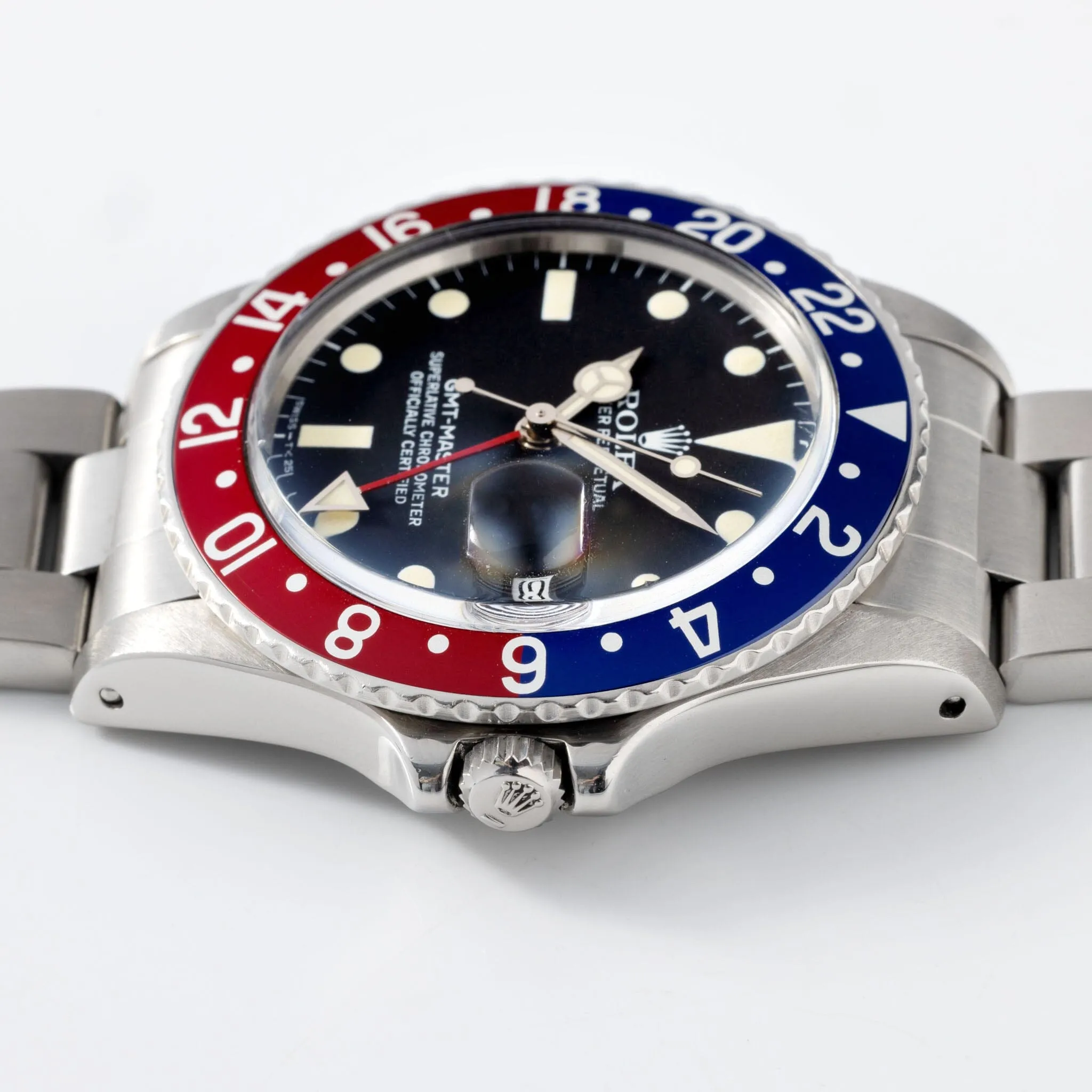 Rolex GMT-Master 16750 Pepsi Matte Dial Box and Papers Set