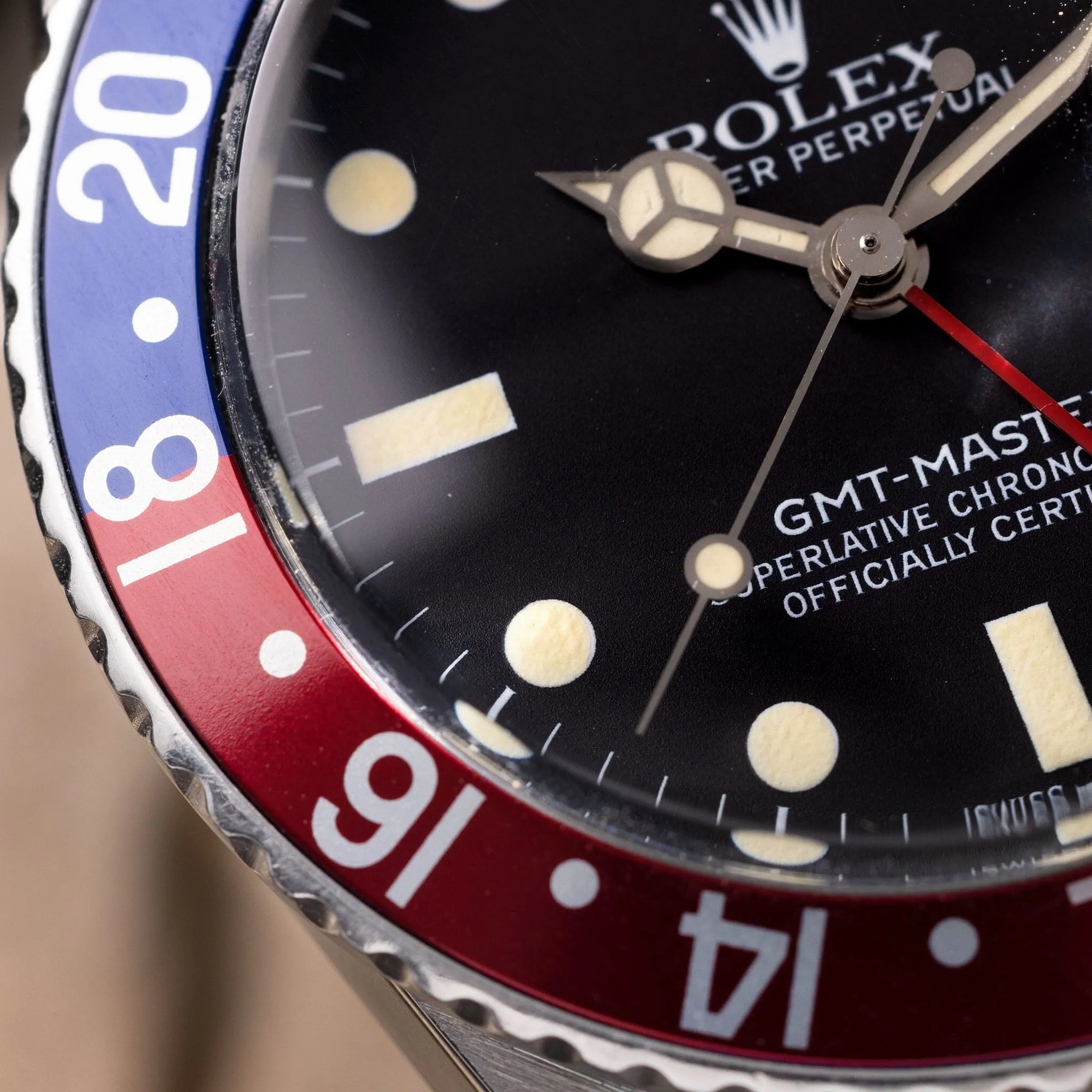 Rolex GMT-Master 16750 Pepsi Matte Dial Box and Papers Set