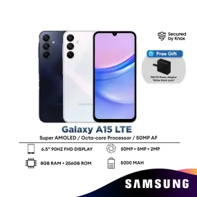 Samsung Galaxy A15 LTE 6.5" Super AMOLED 90Hz 5000mAh 50MP AF (8GB RAM   256GB ROM)