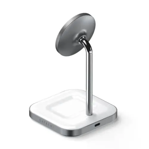 Satechi Magnetic 2-in-1 Wireless Charging Stand