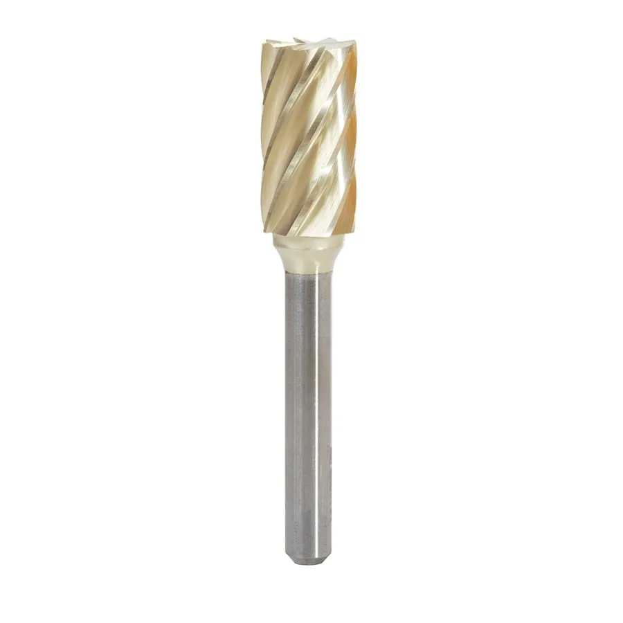 SB Burrs Cylindrical with End Non-Ferrous Burr Bit | 1⁄2 Dia x 1 x 1⁄4 Shank | BURS-088NF | 738685000083